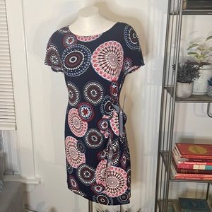 Short Summer Dress perfect for 4th of July and Labor Day! Tie waist.